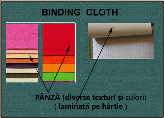 Panza de legatorie-Bookbinding cloth